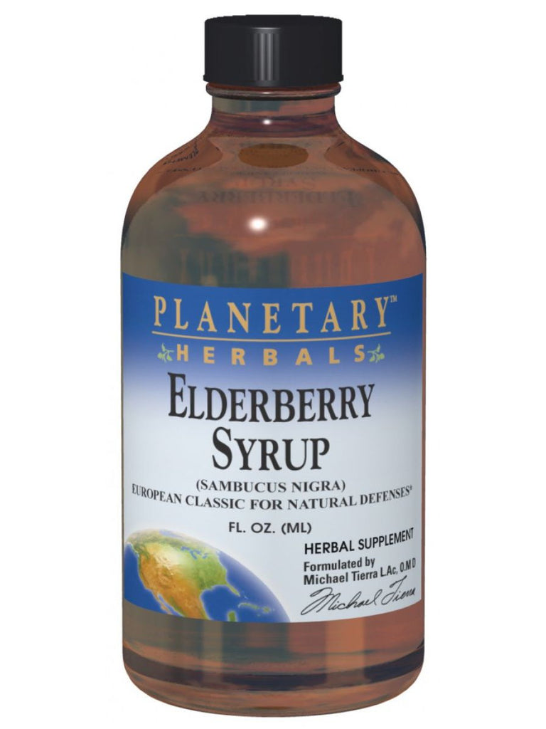 Planetary Herbals, Elderberry Syrup, 4 oz