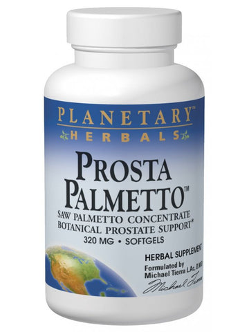 Planetary Herbals, Prosta Palmetto 320mg, 120 softgels