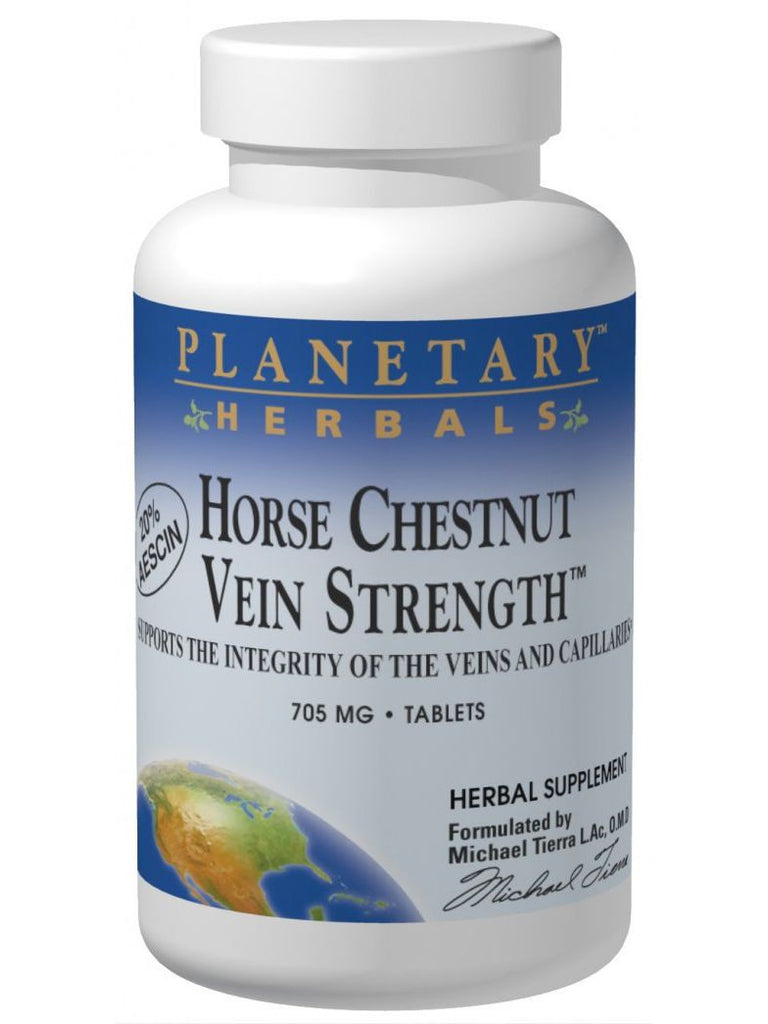 Planetary Herbals, Horse Chestnut Vein Strength, 90 ct