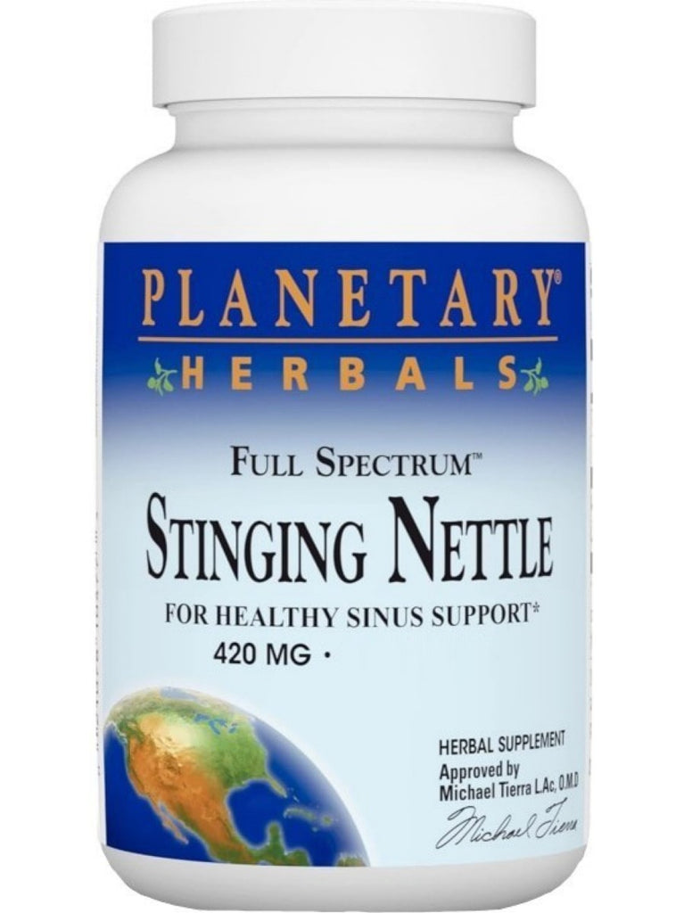 Planetary Herbals, Full Spectrum Stinging Nettle, 60 ct
