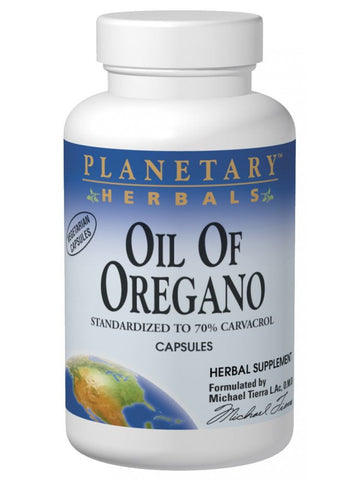 Planetary Herbals, Oil of Oregano, 60 ct