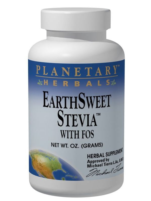 Planetary Herbals, Stevia with FOS, 4 oz