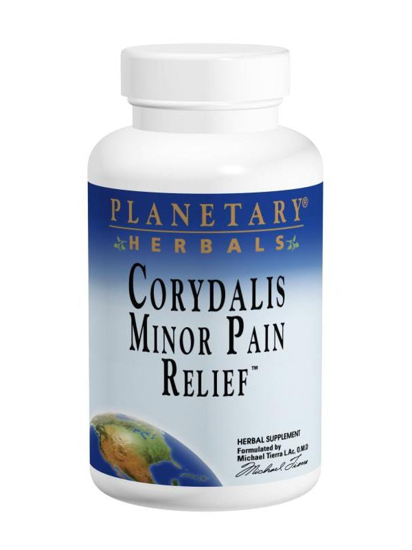 Planetary Herbals, Minor Pain Relief 750mg, 60 ct