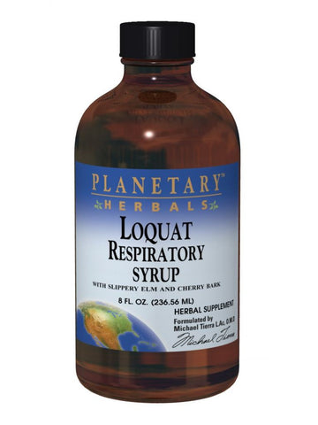 Planetary Herbals, Loquat Respiratory Syrup, 8 oz