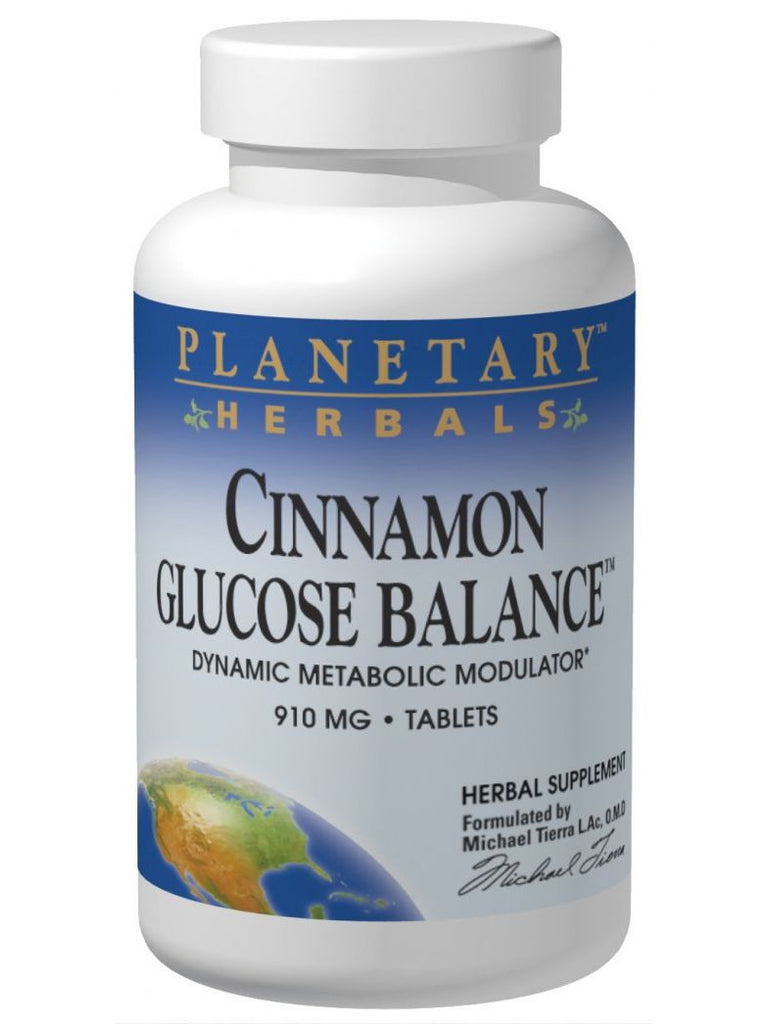Planetary Herbals, Cinnamon Glucose Balance, 180 ct