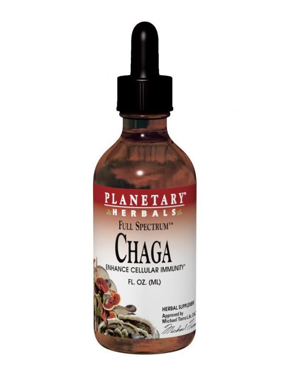 Planetary Herbals, Chaga liquid Full Spectrum, 1 oz