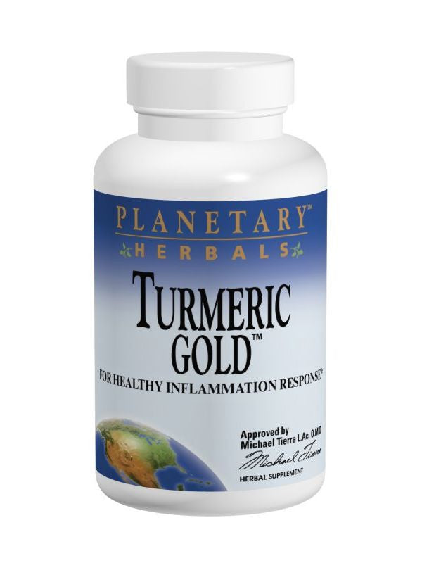 Planetary Herbals, Turmeric Gold 500mg, 60 ct