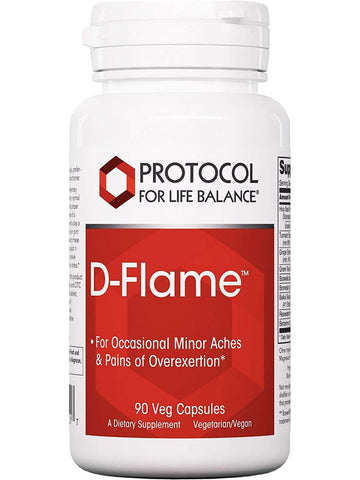 Protocol For Life Balance, D-Flame, 90 Veg Capsules