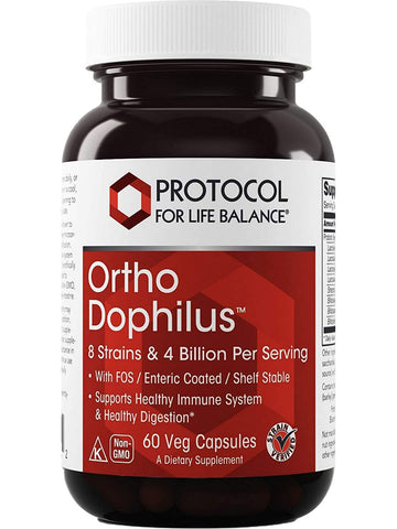 Protocol For Life Balance, Ortho Dophilus, 60 Veg Capsules
