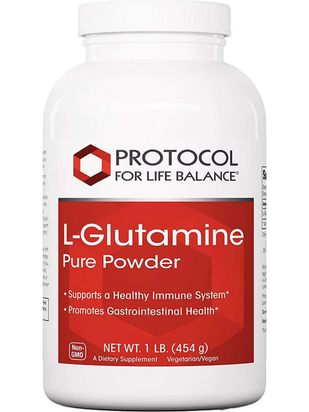 Protocol For Life Balance, L-Glutamine, Pure Powder, 1 lb (454 g)