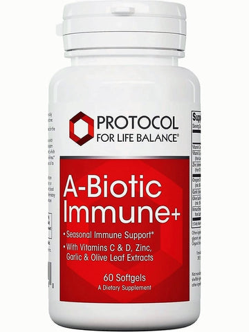 Protocol For Life Balance, A-Biotic Immune+, 60 Softgels