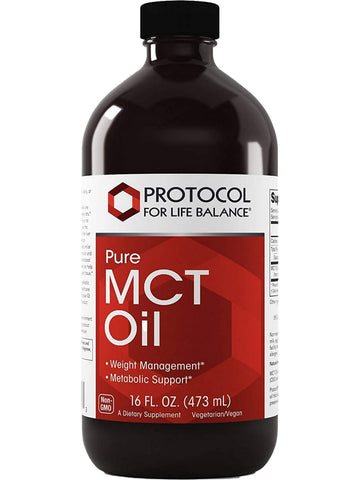 Protocol For Life Balance, Pure, MCT Oil, 16 fl oz (473 mL)