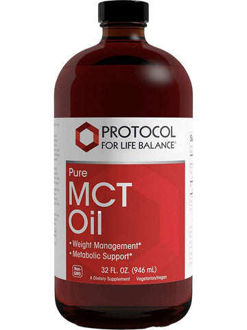 Protocol For Life Balance, Pure, MCT Oil, 32 fl oz (946 mL)