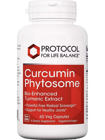 Protocol For Life Balance, Curcumin Phytosome, 60 Veg Capsules