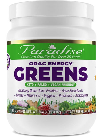 Paradise Herbs, ORAC Energy Greens, 364g (12.8oz), 60 serving