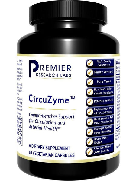 Premier Research Labs, CircuZyme, 60 Plant-Source Capsules