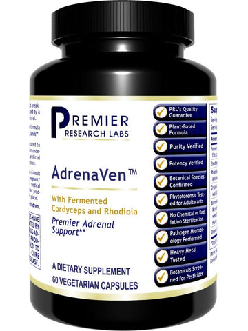 Premier Research Labs, AdrenaVen, 60 Vegetarian Capsules
