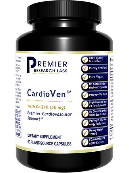 Premier Research Labs, CardioVen, 60 Plant-Source Capsules