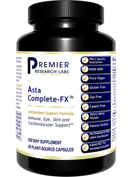 Premier Research Labs, Asta Complete-FX, 60 Plant-Source Capsules