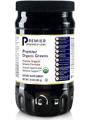 Premier Research Labs, Premier Organic Greens, 10 oz