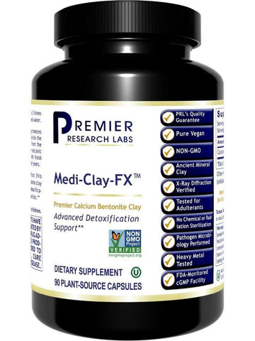 Premier Research Labs, Medi-Clay-FX, 90 Plant-Source Capsules