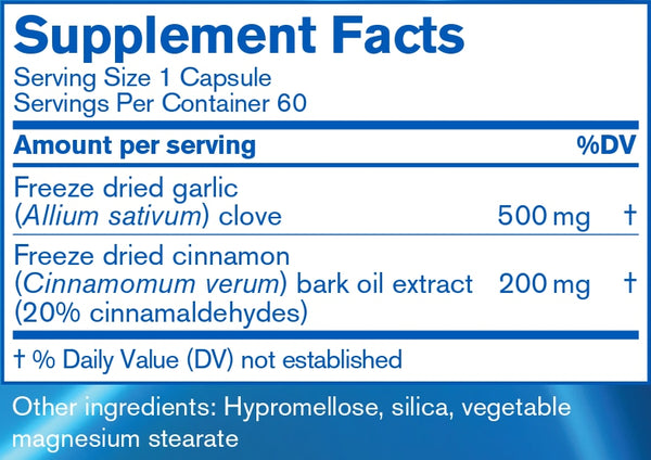 Pharmax, Alli-Cinn, 60 Vegetable Capsules