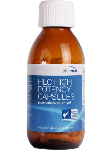 Pharmax, HLC High Potency Capsules, 120 Vegetable Capsules