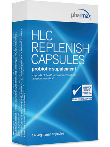 Pharmax, HLC Replenish Capsules, 14 Vegetarian Capsules