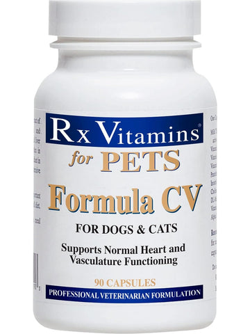 Rx Vitamins for Pets, Formula CV for Dogs & Cats, 90 Capsules