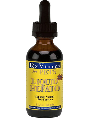 Rx Vitamins for Pets, Liquid Hepato, Chicken Flavor, 4 fl oz