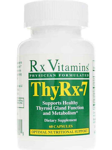Rx Vitamins, ThyRx-7, 60 Capsules