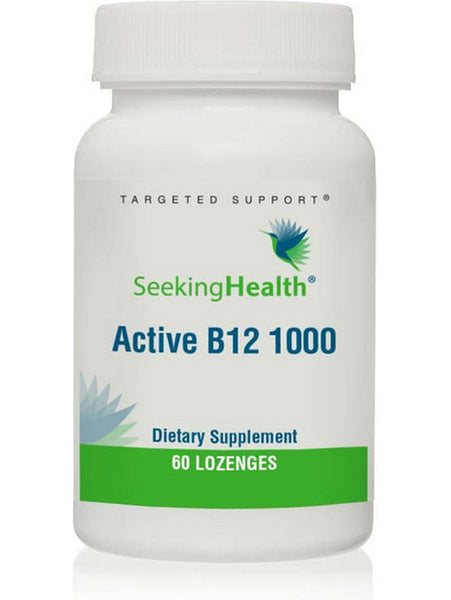 Seeking Health, Active B12 1000, 60 lozenges