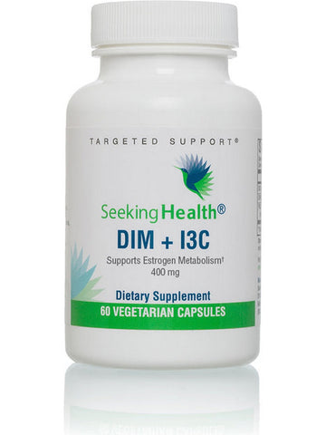 Seeking Health, DIM + I3C, 60 vegetarian capsules