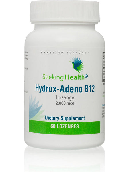 Seeking Health, Hydrox-Adeno B12, 60 lozenges