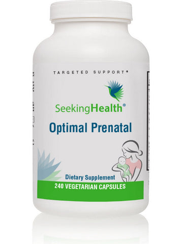 Seeking Health, Optimal Prenatal, 240 vegetarian capsules