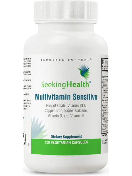 Seeking Health, Multivitamin Sensitive, 120 vegetarian capsules