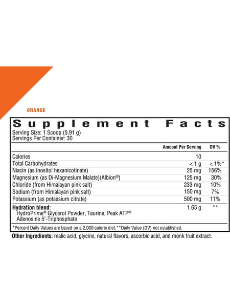 Seeking Health, Optimal Electrolyte Orange, 177 g