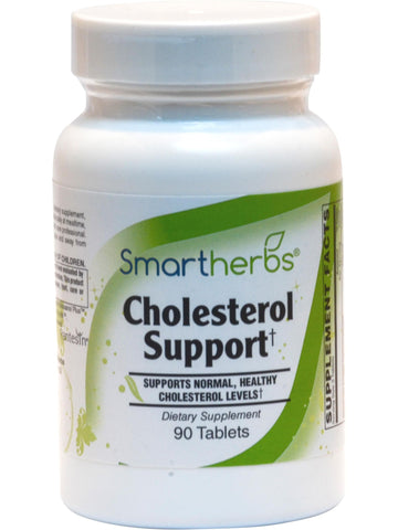 Smart Herbs, Cholesterol Support, 90 tabs