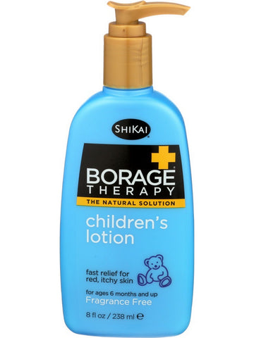 ShiKai, Borage Therapy Children's Lotion, Fragrance Free, 8 fl oz