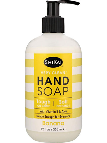 ShiKai, Very Clean Hand Soap, Banana, 12 fl oz