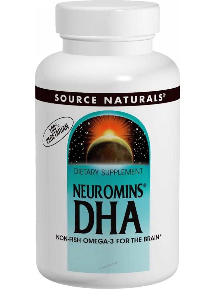 Source Naturals, DHA (Neuromins), 100mg, 60 softgels