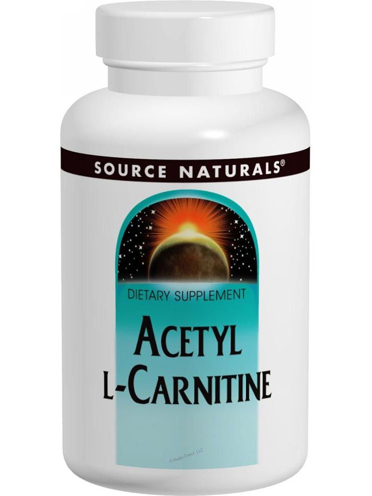 Source Naturals, Acetyl L-Carnitine, 500mg, 120 ct