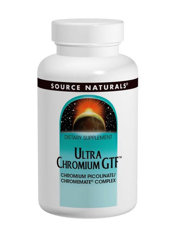 Source Naturals, Ultra Chromium GTF, 60 ct