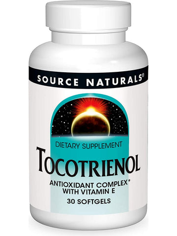 Source Naturals, Tocotrienol Antioxidant Complex 50 mg, 30 softgels