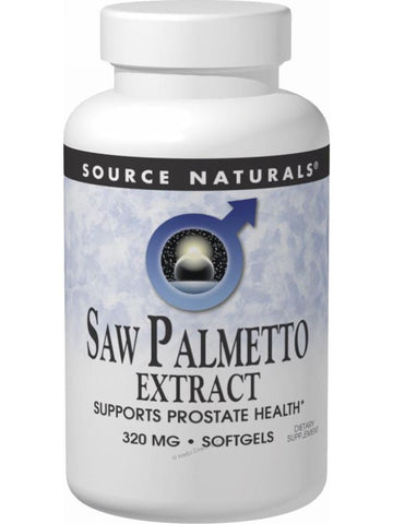 Source Naturals, Saw Palmetto Extract, 160mg, 60 softgels