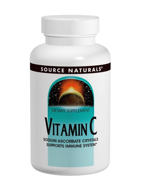 Source Naturals, Vitamin C Sodium Ascorbate Crystals, 8 oz