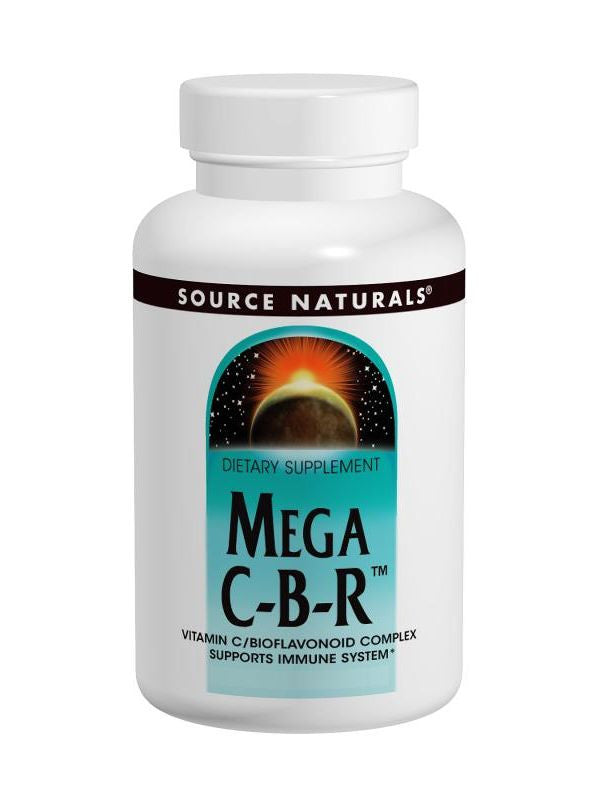 Source Naturals, Mega CBR Vitamin C-1000 w/Bioflavonoids, 50 ct