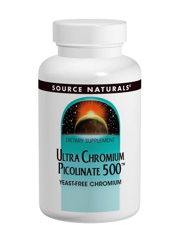 Source Naturals, Ultra Chromium Picolinate 500, 120 ct