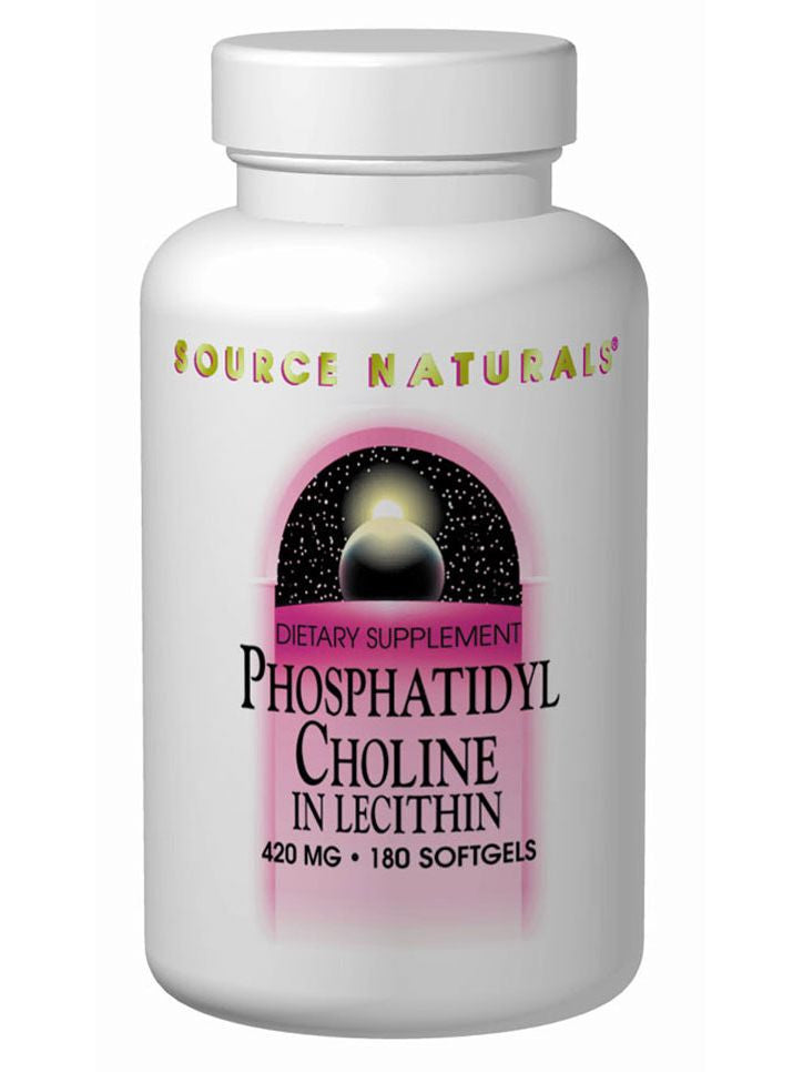 Source Naturals, Phosphatidyl Choline, 420mg, 90 softgels