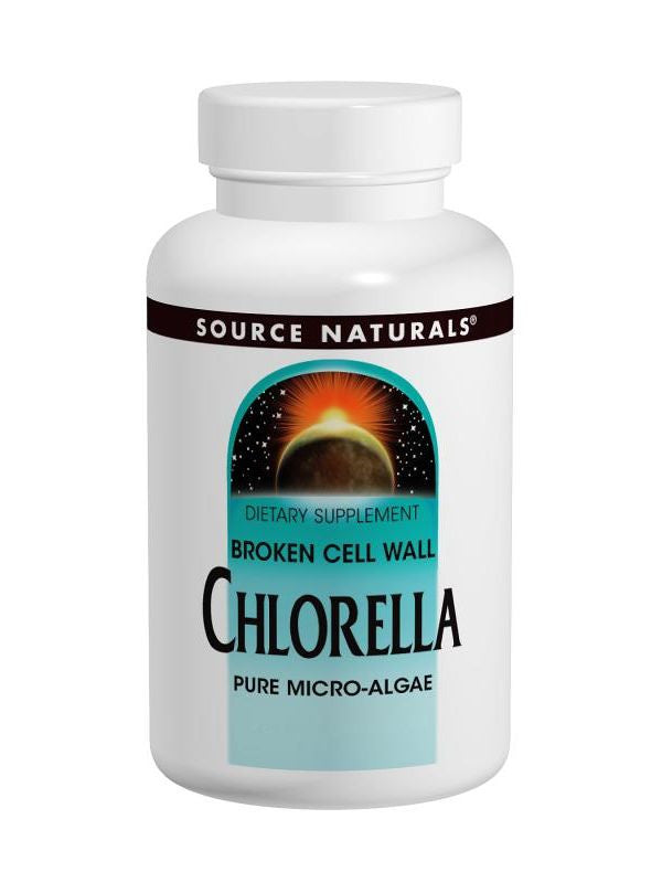 Source Naturals, Chlorella, 500mg, 100 ct